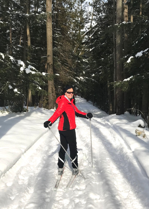 crosscountry skiing